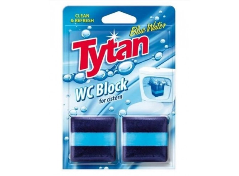 Таблетки для зливного бачка Tytan Blue Water 2 шт (97-569) Таблетки для зливного бачка Tytan Blue Water 2 шт (97-569)